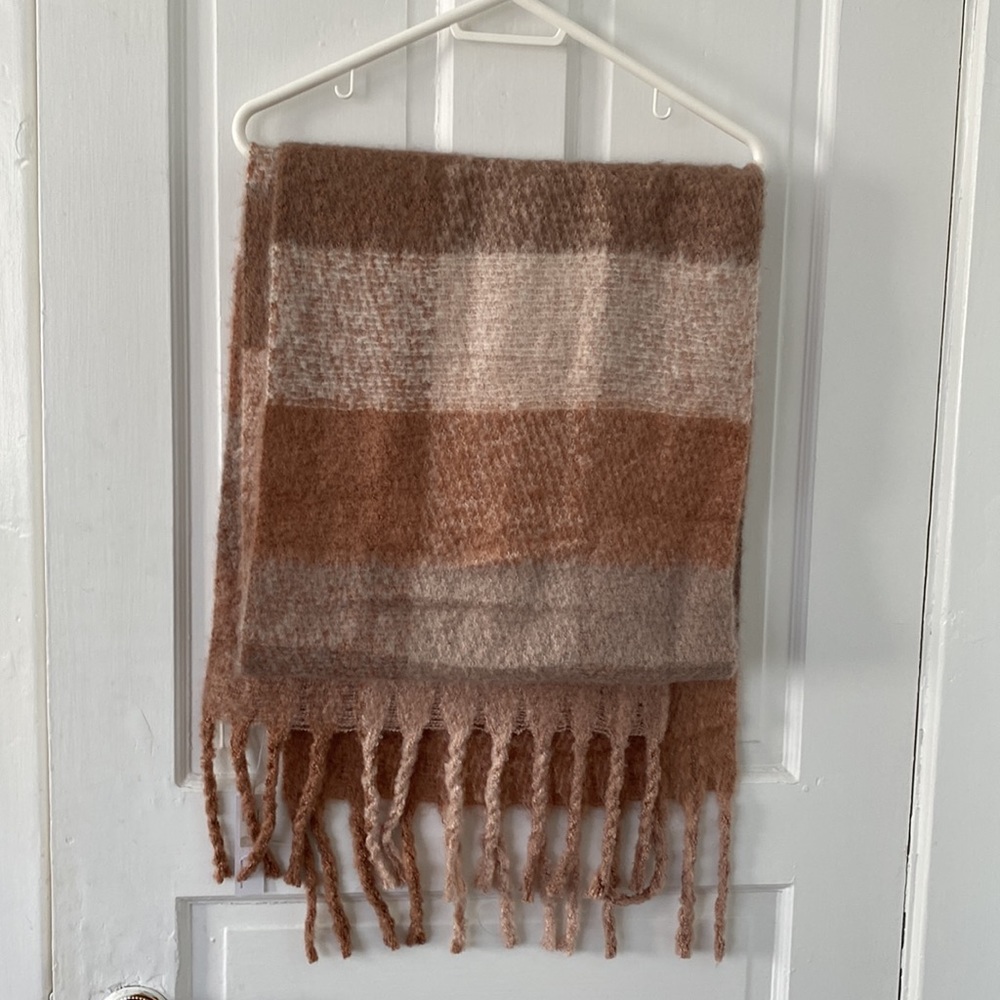 Gentle Fawn Mara Scarf in Rose Plaid - Picture 3 of 9